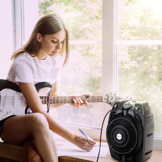 Party Speaker Akai SS022A-X6 30W Karaoke με Ασύρματo Μικρόφωνo - Μαύρο image 20