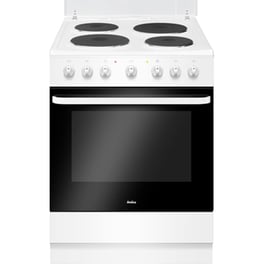 AMICA ACE6003B 65 Lt Λευκό Ηλεκτρική Κουζίνα Εμαγιέ