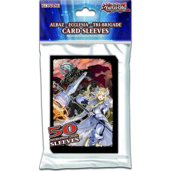 Yu-gi-oh! Konami Japanese Small Size Card Sleeves - Albaz/Ecclesia (50 Sleeves) image 0