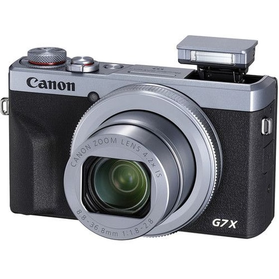 Φωτογραφική Μηχανή Compact Canon DC Canon Powershot  G7X Mark III Bat Kit - Ασημί image 1