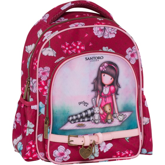 Τσάντα Πλάτης Graffiti Gorjuss Fuchsia 2 Θηκών Φούξια image 0