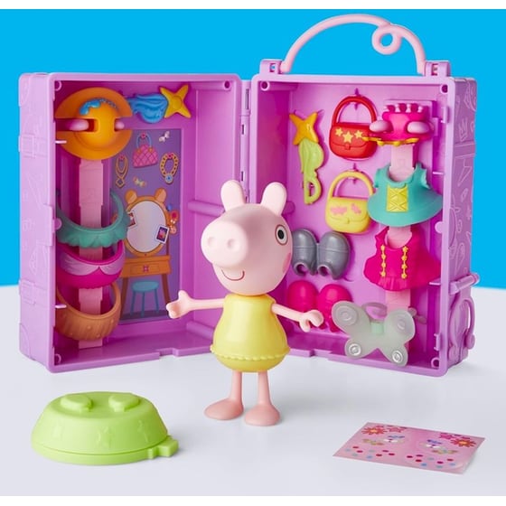 Hasbro Σετ Παιχνιδιού Peppa Pig Η Ντουλάπα της Peppa (G10175) image 1