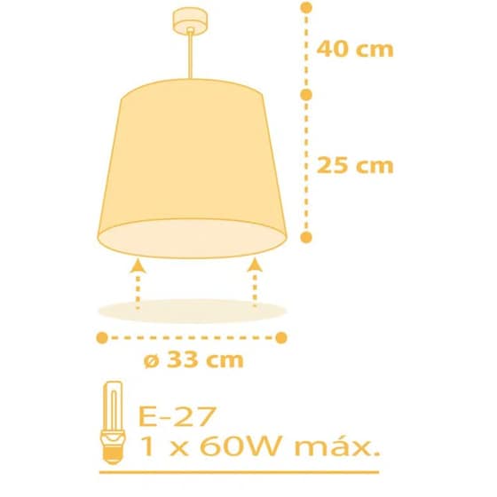 Παιδικό Φωτιστικό Οροφής Ango Starlight 82212A - Κίτρινο image 3