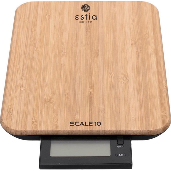 ESTIA SCALE 10 BAMBOO 06-12038 1gr/10kg Ψηφιακή Ζυγαριά Κουζίνας image 1