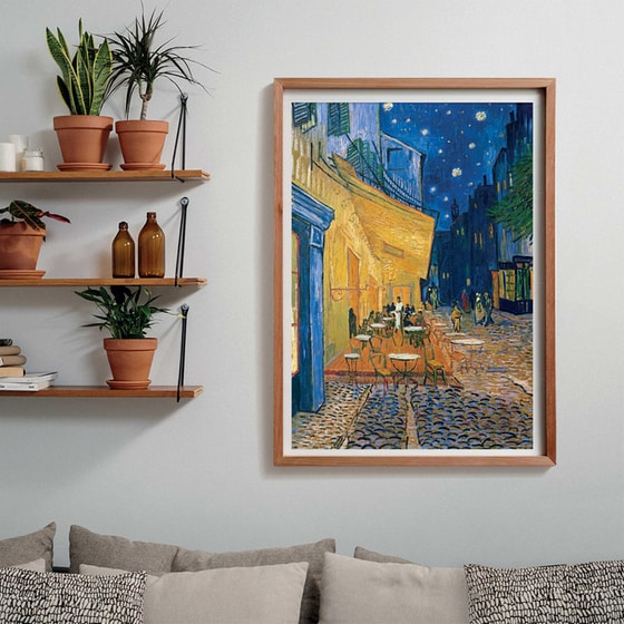 Παζλ Clementoni Museum Collection Van Gogh: Καφέ τη Νύχτα - Compact Box (1000 Κομμάτια) image 3
