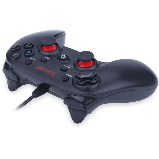 Redragon Saturn G807 Ενσύρματο Χειριστήριο για PC και PS3 - Μαύρο image 4