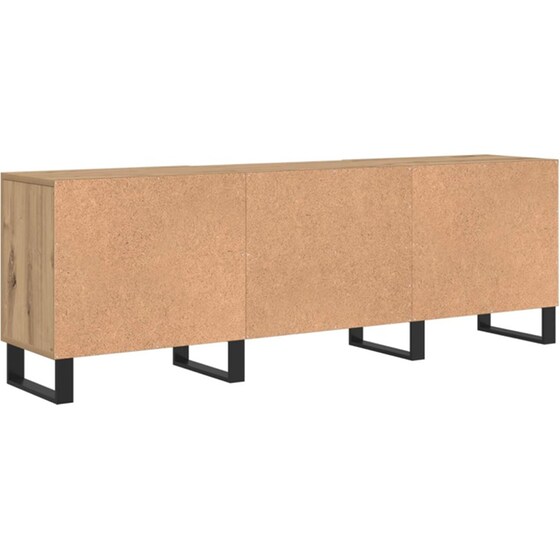Έπιπλο Τηλεόρασης VidaXL 150 x 30 x 50 cm - Artisan Δρυς image 7