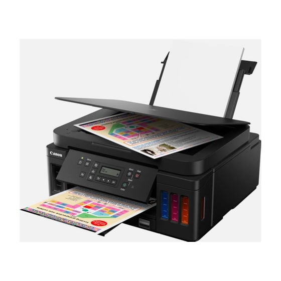 Canon Pixma G6040 Έγχρωμο Πολυμηχάνημα InkTank A4 με WiFi & Duplex (3113C009AA) image 2
