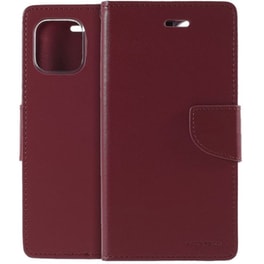 Θήκη Apple iPhone 12 Mini - Mercury Bravo Diary - Μπορντό