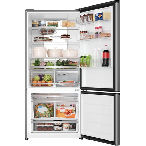 HAIER HDR5818DNSS Total No Frost 640 Lt Inox Ψυγειοκαταψύκτης image 2