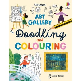 Art Gallery Doodling and Colouring