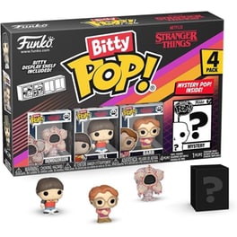 Funko Bitty Pop! Stranger Things - Demogorgon, Will, Barb and A Surprise Mystery Mini Figure 4 Pack