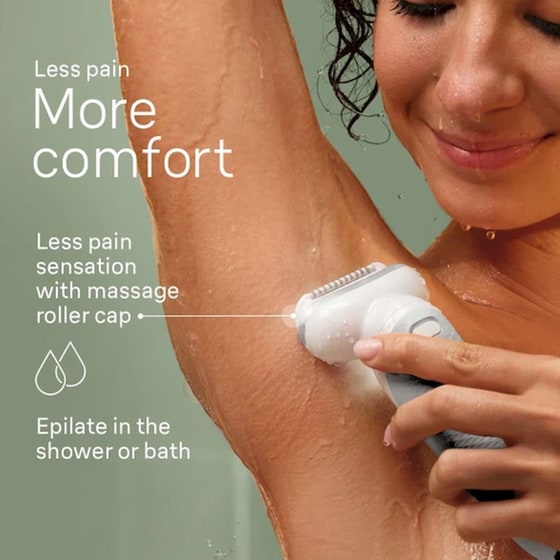 Αποτριχωτική Μηχανή BRAUN Silk-épil 9 9-000 για Υγρή & Στεγνή Χρήση image 4