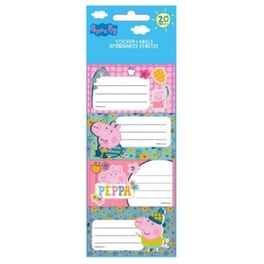 Αυτοκόλλητες Ετικέτες Διακάκης Peppa Pig (20 Τεμάχια)