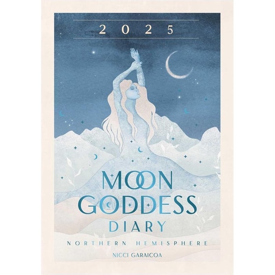 Ημερολόγιο Moon Goddess Diary - Northern Hemisphere Seasonal Planner 2025 image 0