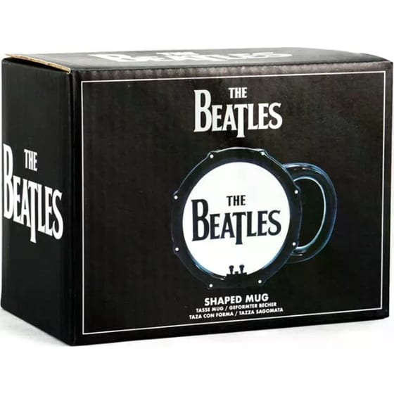 The Beatles Mug (Drum Shaped Logo) 250 ml image 1