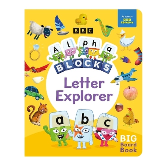 Alphablocks Letter Explorer: A Big Board Book image 0