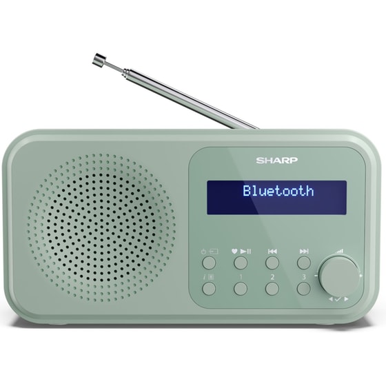 Φορητό Radio Sharp DR-P420 - Aquamarine Green image 0