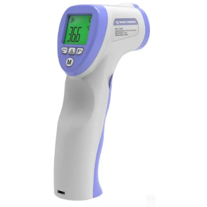 Ψηφιακό Θερμόμετρο Μετώπου ANDOWL DT-8826 με Υπέρυθρες Λευκό ANDOWL