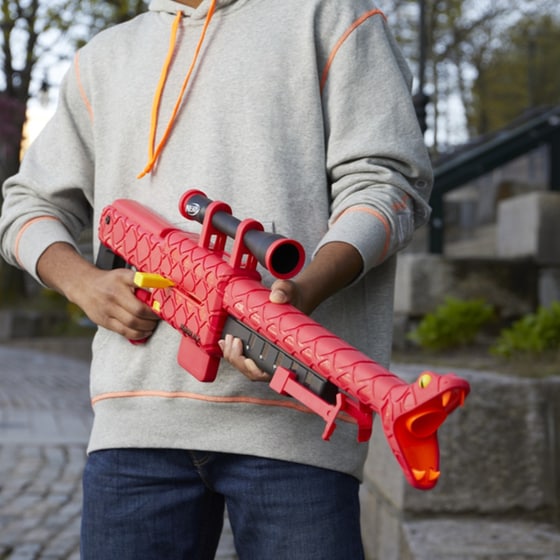 Εκτοξευτήρας Hasbro Nerf Roblox Zombie Attack: Viper Strike (F5483) - Κόκκινο image 4