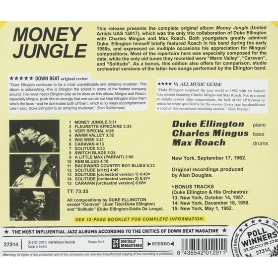 Money Jungle+3 Bonus Tracks image 2