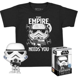 Funko Pop! Box - Pocket - Star Wars - Stormtrooper με T-shirt (Large-kids)