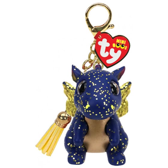 Λούτρινο TY Κλιπ Mini Boos Saffire Δράκος Μπλε (7cm) 1607-25060 image 0