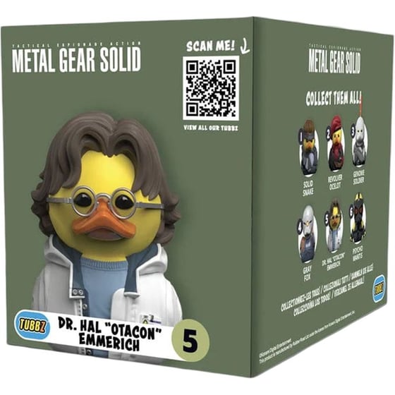 Φιγούρα Numskull Tubbz Metal Gear Solid 9 cm - Dr. Hal “Otacon” Emmerich image 2