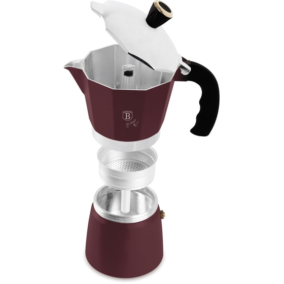 BERLINGERHAUS BH-8566N 300 ml Μπορντό Μπρίκι Espresso Χειρός image 1