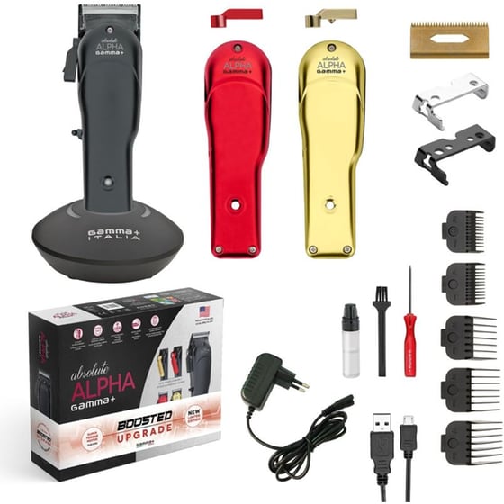 GAMMA PIU Alpha Boosted Upgrade Limited Edition Κουρευτική Μηχανή Επαναφορτιζόμενη Πολύχρωμο image 1