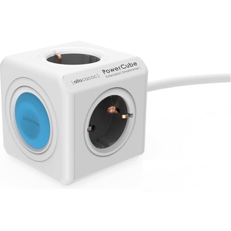 POWERCUBE Πολύπριζο Allocacoc Powercube Extended Smarthome 1.5m