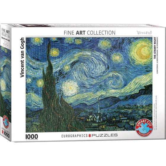 Παζλ Eurographics Vincent Van Gogh: Starry Night (1000 Κομμάτια) image 0