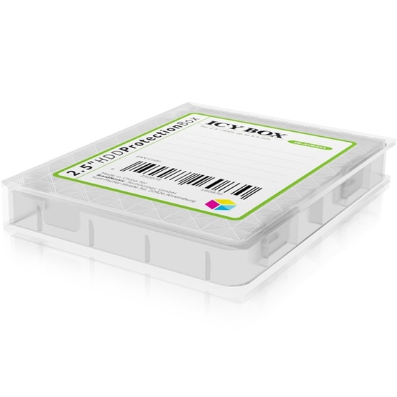 Icy Box IBAC6251 Θήκη Σκληρού Δίσκου 2.5" Διάφανο image 2