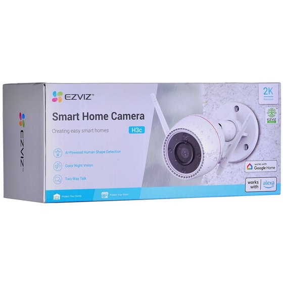 Ασύρματη IP Camera Ezviz H3C 2K Dome - Λευκό image 10
