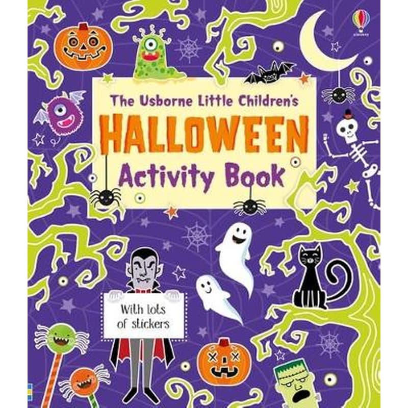 Little Childrens Halloween Activity Book