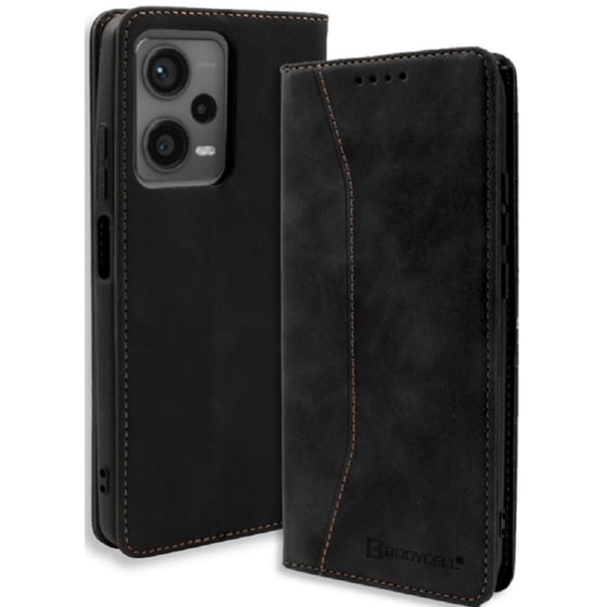 Θήκη Πορτοφόλι Xiaomi Redmi Note 12 5g - Bodycell - Μαύρο image 0