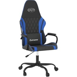 Καρέκλα Gaming VIDAXL 3143775 από Τεχνητό Δέρμα - Μαύρη