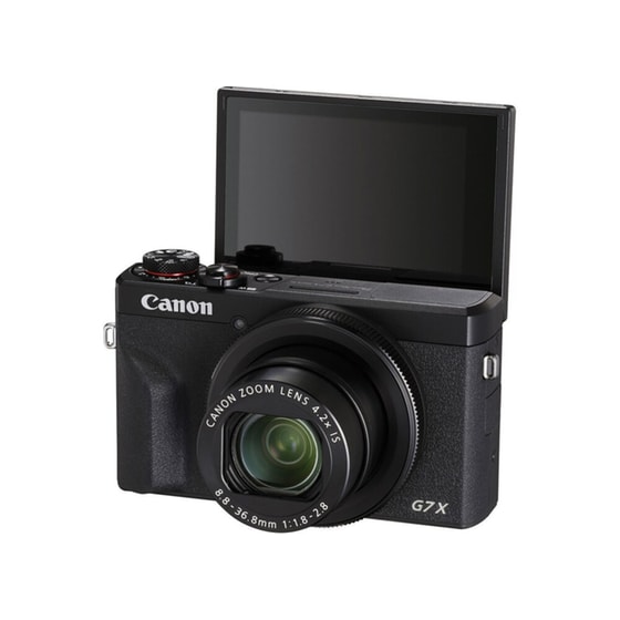 Compact Camera Canon PowerShot G7X Mark III & Battery Kit - Μαύρο image 4