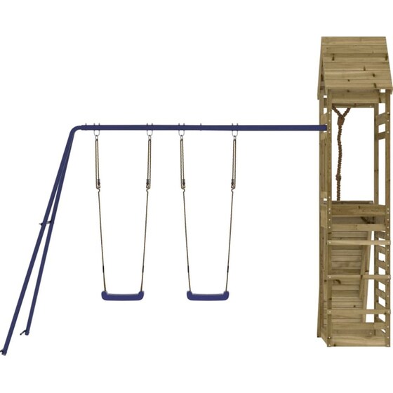 VidaXL Παιδική Χαρά Εξωτερικού Χώρου από Εμποτισμένο Ξύλο Πεύκου image 3