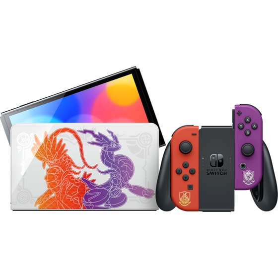 Nintendo Switch OLED Model Pokémon Scarlet & Violet Edition image 10
