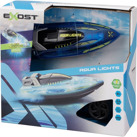 Τηλεκατευθυνόμενη Βάρκα Exost Aqua Lights - Μπλε image 4