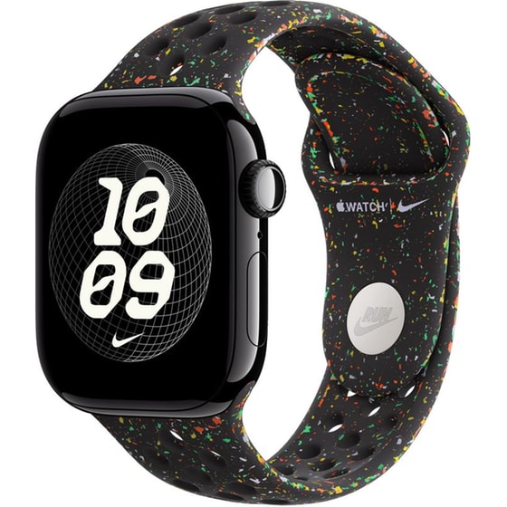 Λουράκι Apple Nike Sport Band S/M για Apple Watch 42mm - Midnight Black image 1