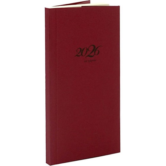 Ημερολόγιο Εβδομαδιαίο Επί Χάρτου 2026 Χαρτόδετο 8x16cm (1 Τεμάχιο) image 2