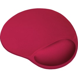 Trust Bigfoot Gel Mouse Pad 205mm με Στήριγμα καρπού Κόκκινο