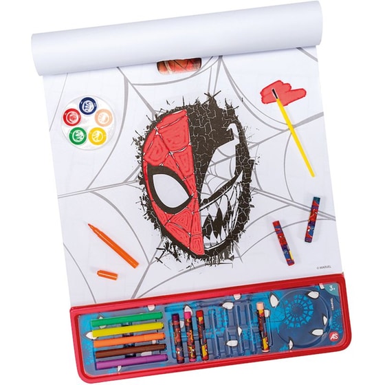 Σετ Ζωγραφικής AS Company Giga Block 5 in 1 Marvel Spiderman image 3