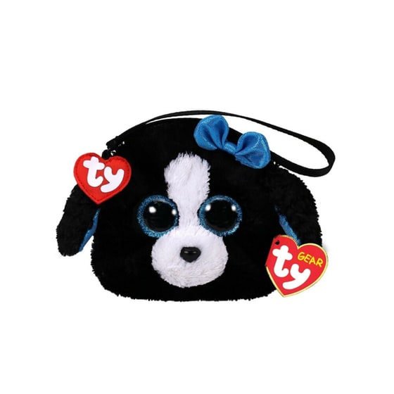 Λούτρινο Ty Χνουδωτο Πορτοφολακι Σκυλος Ασπρομαυρος  (1607-95202) image 0