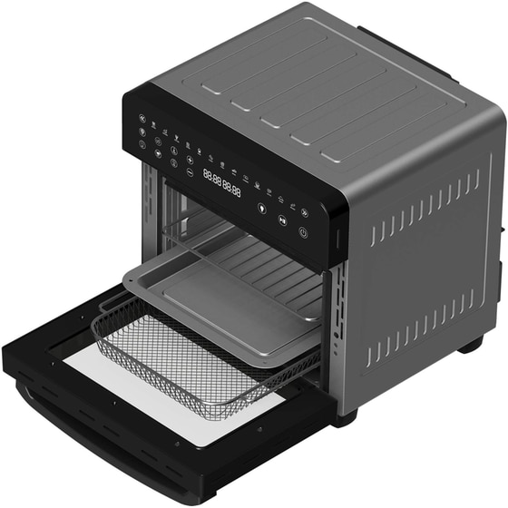 TURBOTRONIC TT-AFO14 με Πόρτα 1700 W 14 L Μαύρο Φουρνάκι image 3