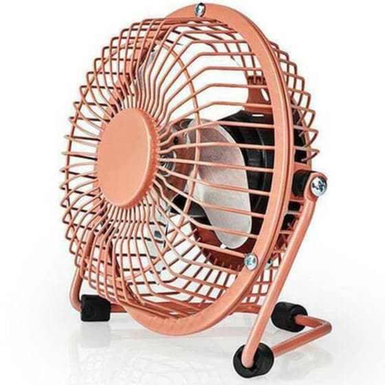 NEDIS Metal Mini Fan Ανεμιστήρας USB 2.5 W 10cm image 1