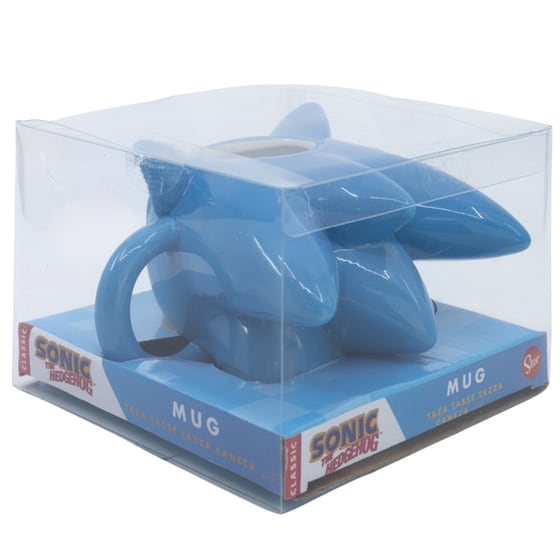 Κούπα 3D Stor Sonic Head Κεραμική 350 ml - Μπλε image 3