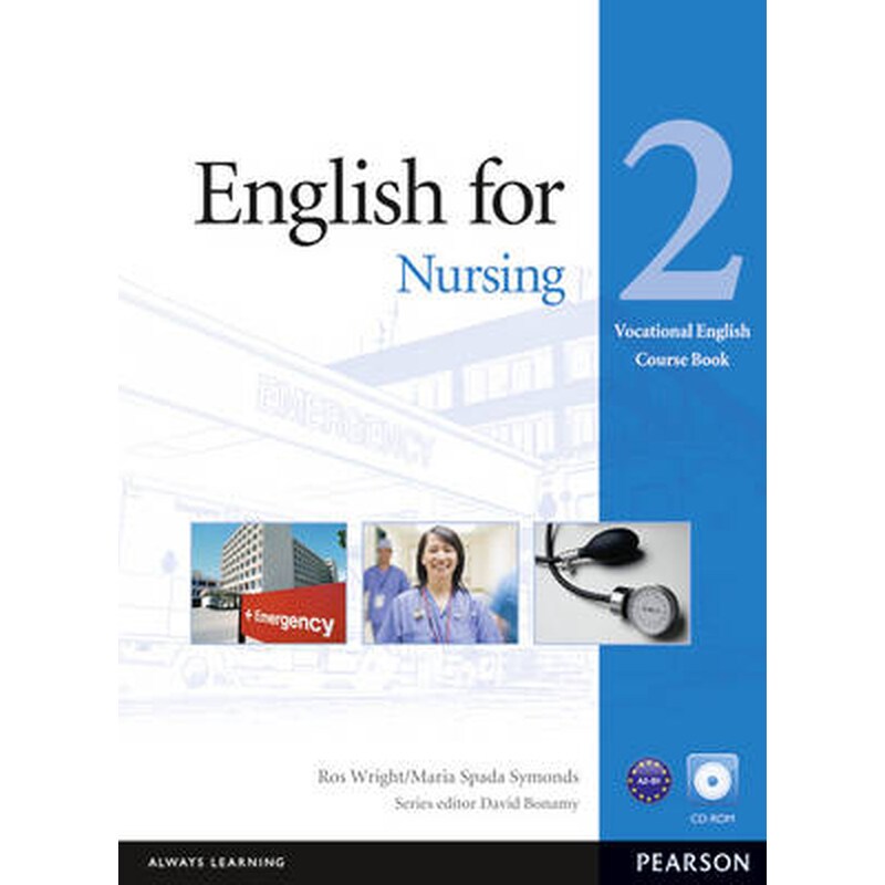 English for Nursing Level 2 Coursebook and CD-Rom Pack